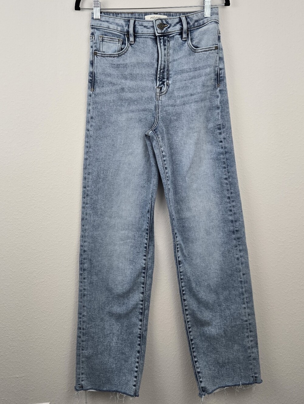 Hidden Lightwash Ella High Rise Classic Straight Jean